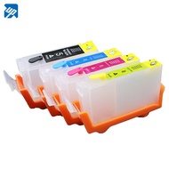 4 x Ink PGI-5BK CLI-8 C/M/Y EMPTY Refillable ink cartridges for Canon PIXMA iP3300 iP3500 MP510 MP52