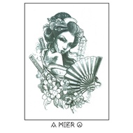 Temporary Tattoo - Killer Geisha
