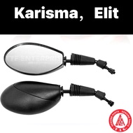 ( SEPASANG ) MODENAS KARISMA 125 SN 125 ELIT SPACY Y80 SIDE MIRROR SET BACK MIRROR CERMIN KIRA KANAN