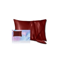 Salua Silk Pillowcase Luxury Silk Washable pillowcase 43 x 63 cm Ruby Red