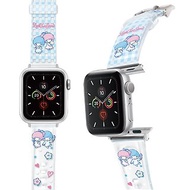 SANRIO-Apple Watch-PVC錶帶-格紋系列-LITTLE TWIN STARS