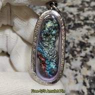 Colorful Leklai Pendant 彩色力泥吊坠 Leklai Amulet 马来西亚力泥 100% Natural Leklai