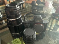Sony A72 and M42 lenses 50mm Pentecon 1.8  and Free 200mm 3.5 Mayer Gorlitz