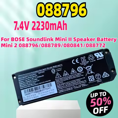 High Capacity For BOSE Soundlink Mini II Speaker Battery Repair Replace Accessories Mini 2 088796/08