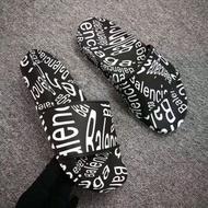 📣📣Balenciaga 🔔🔔 滿logo拖鞋，35碼 💰1280