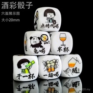 # Drink dice in large quantities DIY Color Matching Game Props Leisure Board Game COC; Drink Dice La