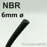 NBR Cord 6mm Buna-N O-Ring Cord Nitrile Rubber Round Cord O Ring