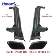 85208-05021&85207-05021 Headlight Water Spray Nozzle+85044-09901&85045-09901 Cap For Toyota AVENSIS 