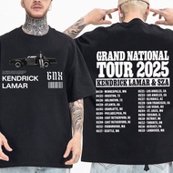 COD GNX Kendrick Lamar Tour 2025 T-Shirts Unisex Harajuku O-Neck F8EE