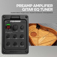 FISHMAN Blend Preamp? Presys Blend Preamp Amplifier Gitar EQ Tuner - EQ-201