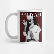 Aaliyah art drawing - Aaliyah Tea Mug