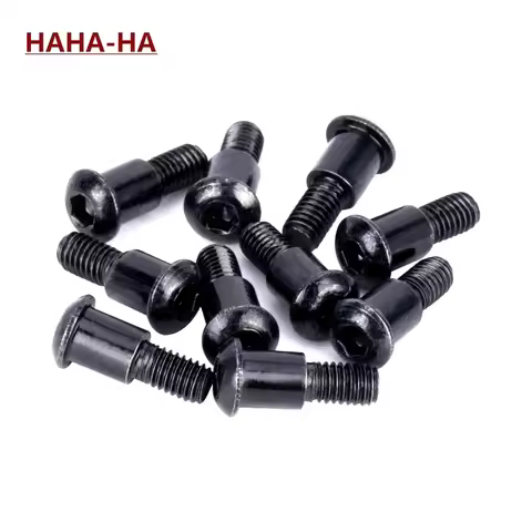 M3x4x10mm Hex Buttonhead Incision Kingpin Shoulder Screws 10Pcs for 1/10 RC Car Axial SCX10 AR44 AR4