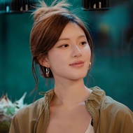 Xu Me Dazzling Zhao Lusi Xu Yan Silver Earrings 2026 High-End Earrings Light Luxury Earrings