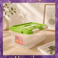 (SBA) Container EZY BOX 10 Liter L Plastic Organizer BOX Plastic Storage Container 10L GS95TGAL