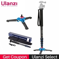 Ulanzi Monopod For Hunting Professional Aluminium Camera Tripod 65 Inch 5 Sections Manbily For Canon Nikon Gopro 6 Action Camera