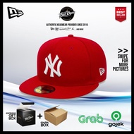 [ORIGINAL] New York Yankees Red 59FIFTY Fitted Hat | Topi New Era