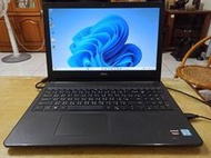 二手DELL inspiron 15 i3六代四核筆電 當零機賣 不退不保 內容詳看