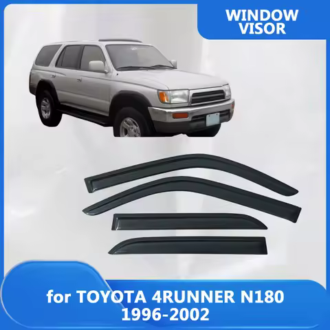 Window Visor for TOYOTA 4RUNNER N180 1996 1997 1998 1999 2000 2001 2002 Wind Deflectors Rain Guards 