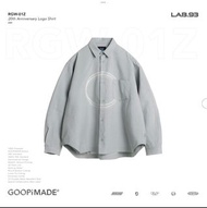 Goopi “RGW-01Z” 20th Anniversary Logo Shirt