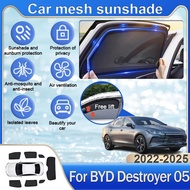 Car Sunshades Sun Shade For BYD Destroyer 05 Accessories Chazor 2022~2025 Anti-dirty Cover Sun Cover