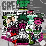 HP Fragsky - 20 & 25 Pcs Special Series Green Stickers Rock Artist Pack BandDAY | Premium Laminated 