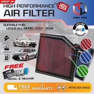OTP WASHABLE DROP IN AIR FILTER HIGH PERFORMANCE TOYOTA VELLFIRE ALPHARD AGH30 MARK X LEXUS IS250 IS
