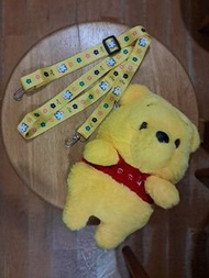 迪士尼小熊維尼斜背包