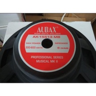 Speaker 15 In Audax 600 Watt Original Asli Speaker 15Inch 15" Audax