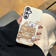 Samsung Galaxy S25 Ultra Case Macaron Pattern Matte Black Soft Case TPU Phone Case Samsung s23ultra/