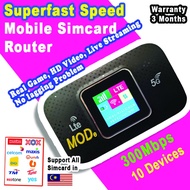 Portable Router 4G LTE Modified Router 5G simcard Router 5G simcard modem Wifi Modem Router Wifi Sim