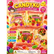 400g CandyKu Gummy ( Ular Manis / Ular Masam / Star / Dolphin / Bear / Original Oil Snake ) HALAL