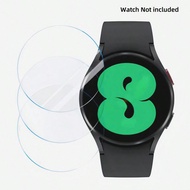 (3 แพ็ค) สำหรับ Galaxy Watch Ultra 7 6 5 4 3 40/44MM Series ฟิล์มกระจกนิรภัยเสริม สำหรับ Watch FE/4/