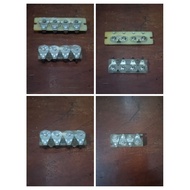 Variable Condenser Mica Compression (Mica Compression Variable CAPACITOR) Radio Frequency RF 4 gang 