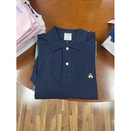 Brooks Brothers New Style Trendy logo Print Round Neck POLO Shirt Short Sleeve T Shirt