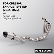 Slip On For CBR650R CB650F CB650R CBR650F Motorcycle Exhaust System Modified Front Link Pipe Exhaust