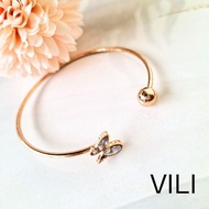 VILI - Flo Bangle / Flo Women's Gold Bracelet