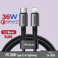 [1YrWarranty] Mcdodo Prism Series 65W/3.25A PD Type-C to Type-CIP Charging-DataSync Cable-2.0-Fast C