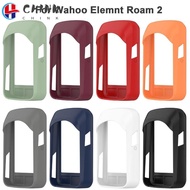 CHINK Silicone Protector, Silicone Anti-collision  Cover, Soft Accessories Bumper Shell Protective Cover for Wahoo Elemnt Roam 2 Bicycle Computer
