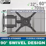 Tv Rack 14-70 Inch Lcd Bracket Wall Expansion Extension Brackettv  Inches 0 Degree Swivel Tilted Wall Mount TV Bracket Lg Led Tv Bracket Holder TV Rack Wall mount Bracket Rack TV Max 25Kg / 50Kg 42 50 Inch Standard Adjustable Tilt Triple Arm 231