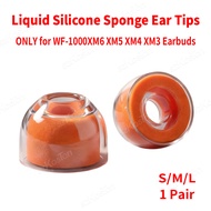 [cod]1 pair Liquid Silicone Sponge Ear Tips For Sony WF-1000XM6 XM5 XM4 XM3 XM2 Headphones Earbuds N
