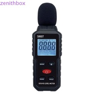 ZENITHBOX​ Decibelimeter, 30~130dB Handheld Noise Meter, Professional Environment Digital 0.1 dB dB 