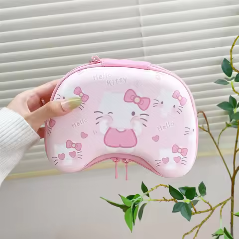 Gamepad Storage Bag For Nintendo Switch Pro PS5 PS4 Xbox Game Controller Protective Cover Box Hello 