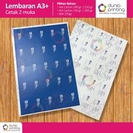 Art Carton 1 face A3+ & Laminating + Cut