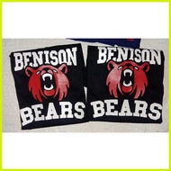 ▥ ✈ ◶ BENISON BEARS T-SHIRT (PLEASE SEE the SIZE CHART)