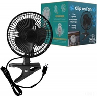 JOEY'Z6INCH-2Speed-AdjustableTilt,Clip-On-Fanw/SteelSafetyGrill|WhisperQuietOperation-k 66RT