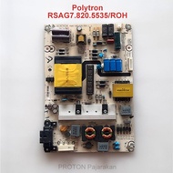 MESIN PSU LED TV Polytron PLD40D552 PLD40D555 PLD40T552 PLD40T555 PLD 40D552 40D555 40T552 40T555 LC