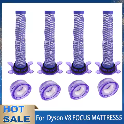 Filter for Dyson V8 Focus Upgraded Filter for Dyson V7 V8 New Version Cordless Vacuum V8 Animal Extr