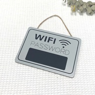 Custom Wifi Signage | Free Wifi Available Here | Acrylic Display with personalized WiFi Info / wifi 