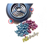 MIO FAN COVER TITANIUM BOLT PRICE FOR 1 BOLT