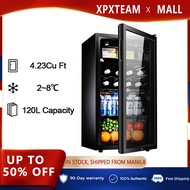 XPX 120L Household Refrigerator Fresh-keeping cabinet Constant temperature cabinet Wine Glass Dormit